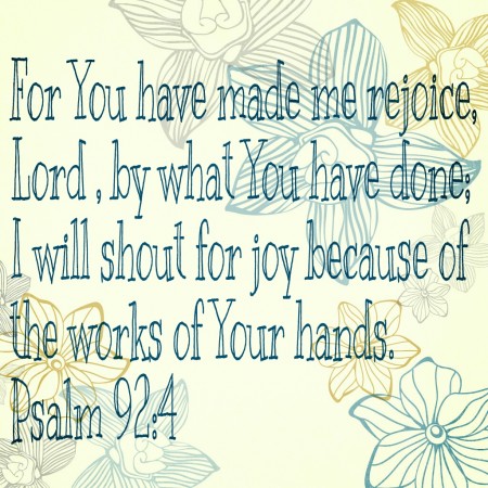 Psalm 92:4